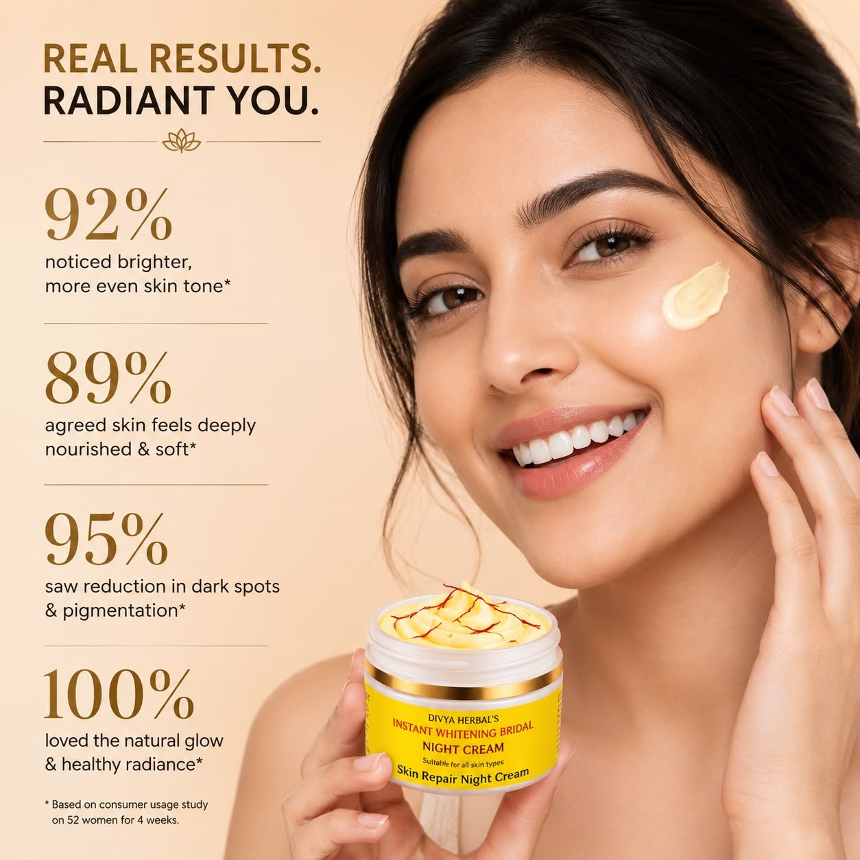 Instant Whitening Bridal Night Cream thumbnail 4